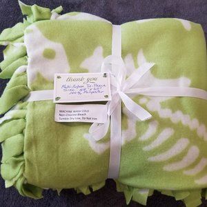 Multi-Purpose Tie Fleece Blanket